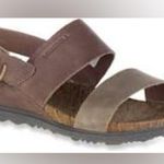 Merrell  Around town backstrap sandals two toned vertiver size 6 Photo 1
