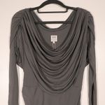 Halston Heritage NWT  Draped Dress in Slate Photo 3