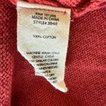 Soft Surroundings  Longline Duster Sleeveless Open Front Sleeveless Cardigan M Photo 3