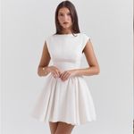 House Of CB  'Enchant' White Open Back‎ Mini Dress NWOT size M regular length Photo 2