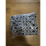 LULU B Dress Women Large 3/4‎ Sleeve Stretch Black White Pre Shrunk Beach Travel Photo 10