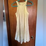 Betsey Johnson  halter top mini dress yellow size 2 Photo 1