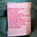 Betsey Johnson Vintage Short Sleeve Cardigan Sweater Womens Medium Blue 90s Rare Photo 9