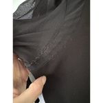 Rebel Wilson X Angels Black Stretchy Sheer Sleeve Sheath Dress Womens Size 1X Photo 5