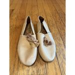 Toms Kelli Flats Women Leather Shoes sz 9.5 Slip on Minimalist fashion tan Photo 3