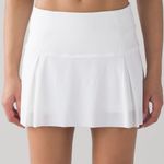 Lululemon   White Play The Pleats Golf / Tennis Skirt Photo 0