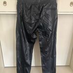 David Lerner  FAUX LEATHER JOGGERS sz SMALL Photo 3
