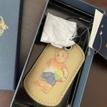 Polo Ralph Lauren Knit Beach Bear Key Ring NIX Photo 1