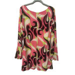 Intimate Attitudes Hippie 1970s Disco Style Retro Halloween Costume Pink Size L Photo 2