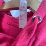 Alstyle Las Vegas Small Glitter Graphic Print Hooded Hoodie Sweatshirt Pink Photo 4