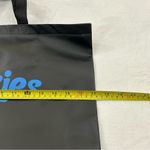 Cookies Glass & Hillside Large Black Reusable Shopping Grocery Tote Bag 17x13 Photo 1