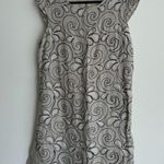 Lina Tomei Linen Dress XL Embroidered Lagenlook Farmer Earthy Cottage Boho Tan Photo 0