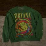 Urban Outfitters  Nirvana Crewneck Green Photo 0