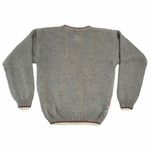 Vintage Cardigan Cottagecore Koret Sweater Soft Small Grey Gray White Pink Pink Photo 1