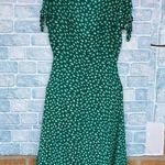Reformation Green Rosalinda Dress size 4 Photo 8