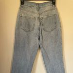 PacSun  high rise straight jeans light wash buttonfly distressed Women’s size 25 Photo 11