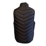 Straight Fit USB Rechargeable Black Puffer Vest Size L Photo 2
