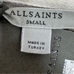 ALLSAINTS  Lila Ombre‎ Cropped Sleeveless Sweatshirt Top Cream Black Small Photo 8