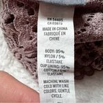 Aerie Dusty Rose Plunge Lace Bralette Photo 7