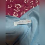 Lush Clothing New LUSH 90s Frill Detail Mesh Lined Blue Pink Feminine Mini Rose Tank Top LG Photo 8