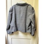 Cato  Double Breasted Blazer 24 Grey Plaid Preppy Academic Office Twee Scholar Photo 4