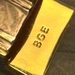 The Bradford Exchange 24K plated two tone Live, Love, Laugh cuff bracelet Photo 3