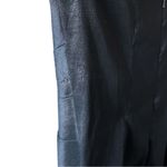 Jessica McClintock  Crochet Top Elegant Black Tie Formal Gown Dress Photo 6