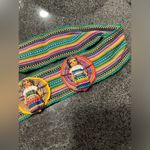 Vintage Traditional Striped Belt Strap Textile Mayan Guatemala Worry Dolls Photo 8