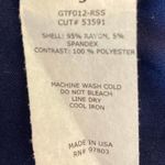 Navy blue chiffon overlay camisole by Green Envelope, Size small Fly Away top Photo 6