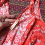 Alternative DEEP V CUT ORANGE STRIPED ROMPER Photo 4