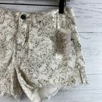 Free People  NWT Paisley Printed Cut Off Shorts Size 25 Photo 2