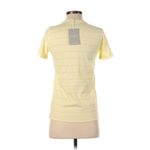 Everlane Yellow Organic Cotton Striped Short Sleeves Crew Neck XS NWT Photo 3