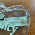 Juicy Couture Bee Themed Clear Zip Heart Shaped Pouch Photo 6