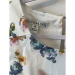 Maggy London  Dress Vintage Style Garden Party Barbie Core Floral 12 Sleeveless Photo 2