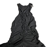 Anthropologie  Halter Drop-Waist Midi Dress in Black Size: L Photo 4