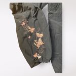 Boutique Europa Vintage‎ Butterfly Cargo Pants Size 6 Black Photo 6