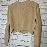 Dance & Marvel Dance & Marcel women’s beige cropped sweater size S/M. Photo 1