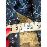 Matilda Jane Navy Blue Floral Utility Jacket Women's 2X Photo 3