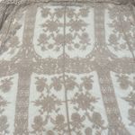 Rebellion NWT szS āoatmealā color long lace embroidered vest cover up kimono Photo 9