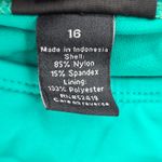 Apt. 9  Green Mini Ruffle Stretch Ruched‎ Skort Swimwear Plus 16 Photo 5