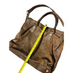 Michael Kors  Large Hamilton‎ Crocodile Brown Tote! Rare Purse Bag Photo 8