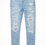 American Eagle Stretch Ripped Mom Jeans Photo 0