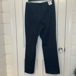 DKNY  Greenwich‎ Slim Flare Pants Black size L NWT Photo 4