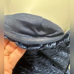 Lulus Classy Sensation Navy Velvet Pleated Strapless Maxi NWOT Sold Out On Line Blue Photo 5