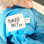 Princess Polly Jocasta One Shoulder Ruched Bodycon Mini Dress Turquoise US 0 Photo 2