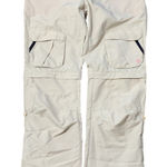 Magellan  Size 4 Pants Outdoor Cargo Convertible Low Rise Beige Stretch Women’s Photo 0