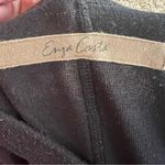 Enza Costa soft Midi Dress in Black dolman sleeve with thumb holes and crew neck Size M Photo 3