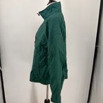 Lands' End Vintage Green Purple Nylon Pull Over Parka Size Medium Photo 2