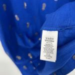 C&C California CC California Pineapple Print T Shirt Dress Blue Gold Summer Beach Casual Size S Photo 8