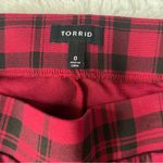Torrid Red and black plaid pencil skirt - Stretchy Photo 6